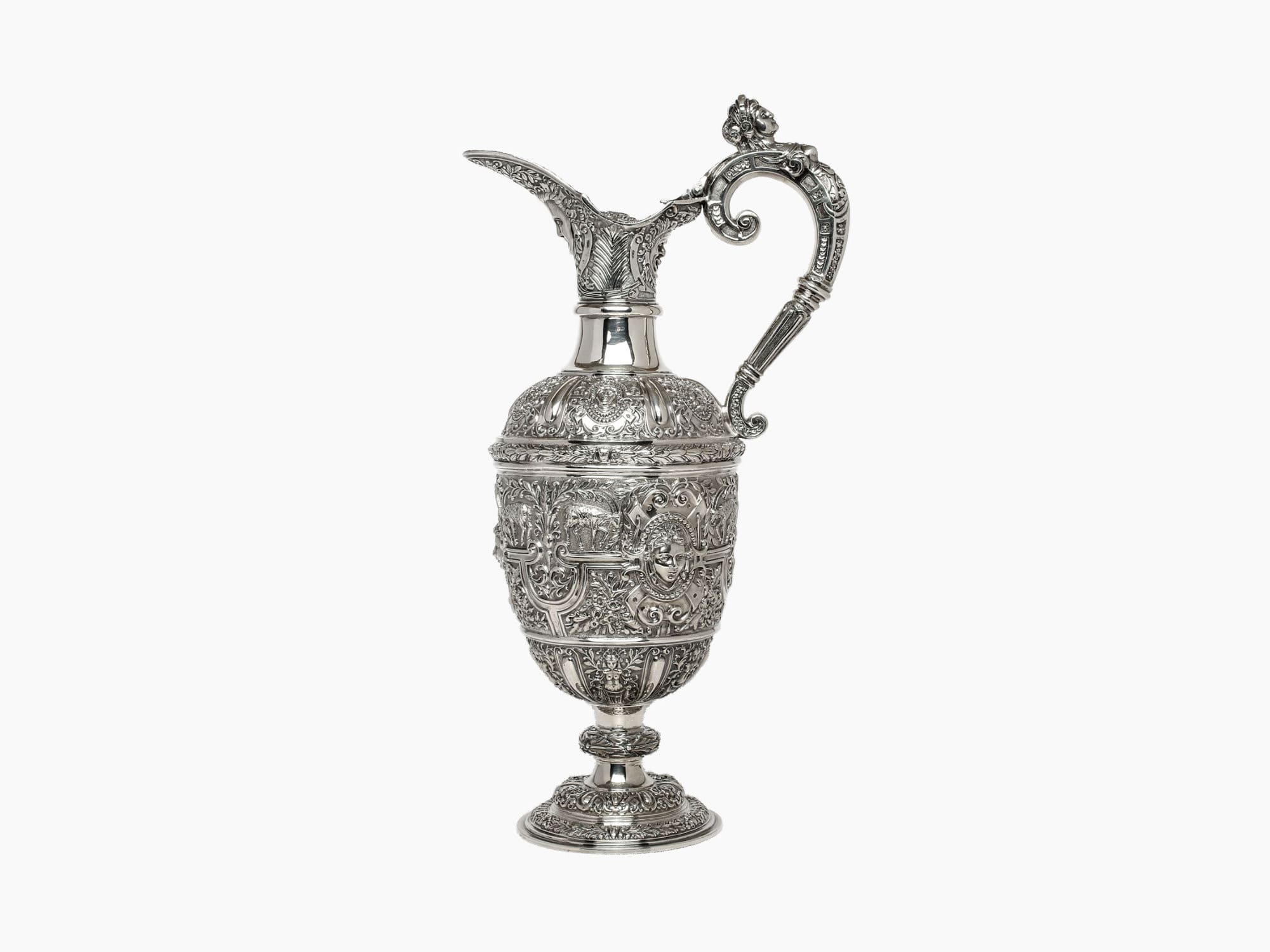 Jarra de plata inglesa sellada